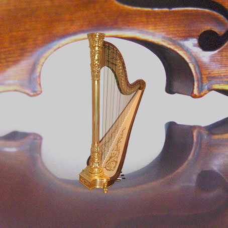 Sheet music for violin & harp